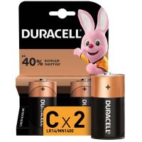 Элемент питания алкалиновый C/LR14/MN 1400 BP-2 (блист.2шт) Duracell Б0014054