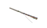 Кабель витая пара U/UTP кат.5E 4х2х24AWG solid PVC UUTP4-C5E-S24-IN-PVC-GY-305 сер. (м) Hyperline 41903