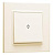 Переключатель 1-кл. СП Karea 10А IP20 крем. Makel 56010005