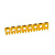 Маркер каб. 1.5-2.5кв.мм CAB3 "H" (уп.300шт) Leg 038337