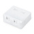 Корпус настенной розетки WR-MB-2 для установки 2-х вставок типа Keystone Jack бел. WRline 505220