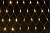 Гирлянда "Сеть" 1.5х1.5м 160LED тепл. бел. IP20 провод прозр. 230В с контроллером 8 режимов IEK LGDB410-1-160-L1-T-S-44