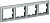 Рамка 4-м BRITE РУ-4-БрС сталь IEK BR-M42-K46