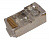 Джек компьютерный RJ45 (8P8C) кат.5E с экраном (уп.100шт) Rexant 05-1023