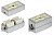 Адаптер проходной (coupler) CA-IDC-C5e-SH-F-WH Dual IDC кат.5E экранир. 4 пары Hyperline 23534