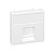 Адаптер на 1 RJ45 коннектор защ. шторки графит SimonConnect K76-14