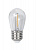 Лампа светодиодная филаментная PLED-ECO-S14 1Вт 2700К тепл. бел. CLEAR E27 для Белт-лайт JazzWay 5040625