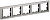 Рамка 5-м BRITE РУ-5-БрС сталь IEK BR-M52-K46