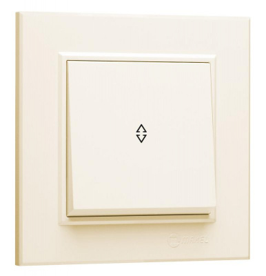 Переключатель 1-кл. СП Karea 10А IP20 крем. Makel 56010005