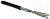 Кабель витая пара U/UTP кат.5E 4х2х24AWG solid PE Outdoor UUTP4-C5E-S24-OUT-PE-BK-500 черн. (м) Hyperline 49118