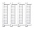 Блок маркировок пластик 48 этикеток FINDER 09348