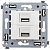Устройство зарядное USB СП Avanti "Белое облако" DKC 4400543