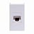 Розетка компьютерная 1-м 1мод. Viva RJ45 кат.5E бел. DKC 45038