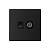 Розетка компьютерная + телевизионная 2-м ArtGallery RJ45 + TV кат.5E карбон SE GAL001089