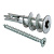 Анкер (дюбель) DRIVA METAL с шурупом (уп.4шт) Tech-KREP 102949