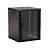 Шкаф настенный TWB-1266-GP-RAL9004 19дюйм 12U 650х600х600мм стеклян. дверь черн. Hyperline 392634
