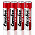 Элемент питания алкалиновый AAA/LR03 1.5В Plus Alkaline LR03-SP4 (уп.4шт) Camelion 12553