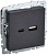 Розетка BRITE USB A+C 18Вт РЮ11-1-БрЧ черн. IEK BR-U22-018-K02