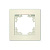 Рамка 1-м Афина сл. кость (ivory) Universal A0053-I