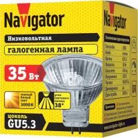 Лампа галогенная 94 205 JCDR 35Вт GU5.3 230В 2000h Navigator 94205